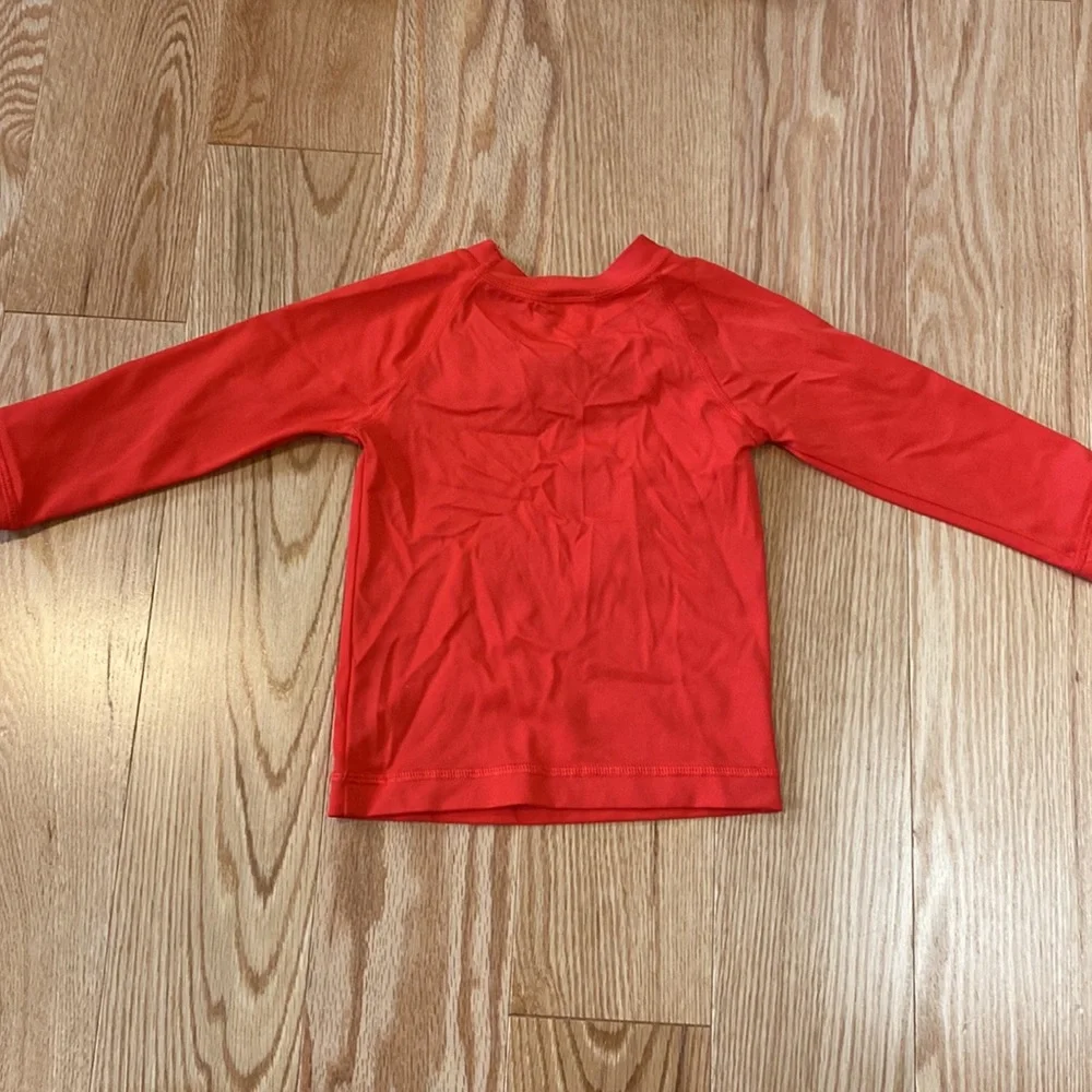 Hanna Andersson | Baby red long sleeve rashguard 18-24mo - Picture 3 of 3